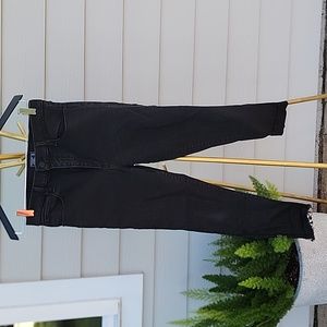 Black skinny jeans ultra high rise size 10/30